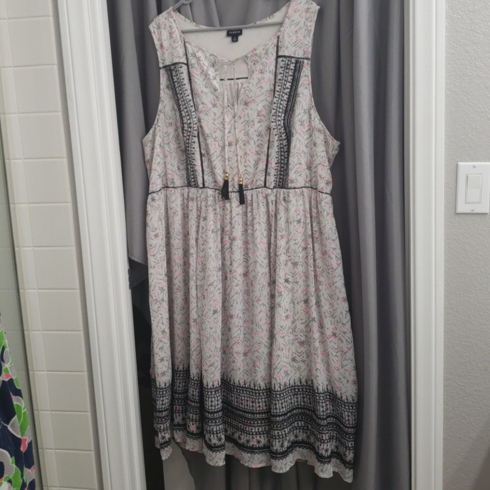 ➕ printed dress - torrid